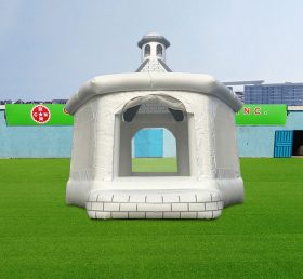 T2-3537 White Wedding Bouncy Castle