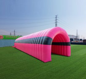 Tent1-4293 Pink Inflatable Tunnel Tent