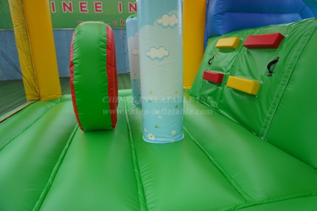 T2-4453 Peppa Pig Bouncy Castle With Slide