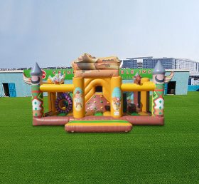 T2-4446 Western City Bouncy Castle