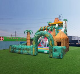 T8-4199 Jungle Theme Giant Inflatable Sl...