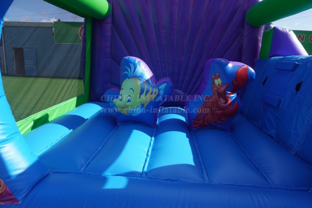 T2-4674 Disney Mermaid Inflatable Combo