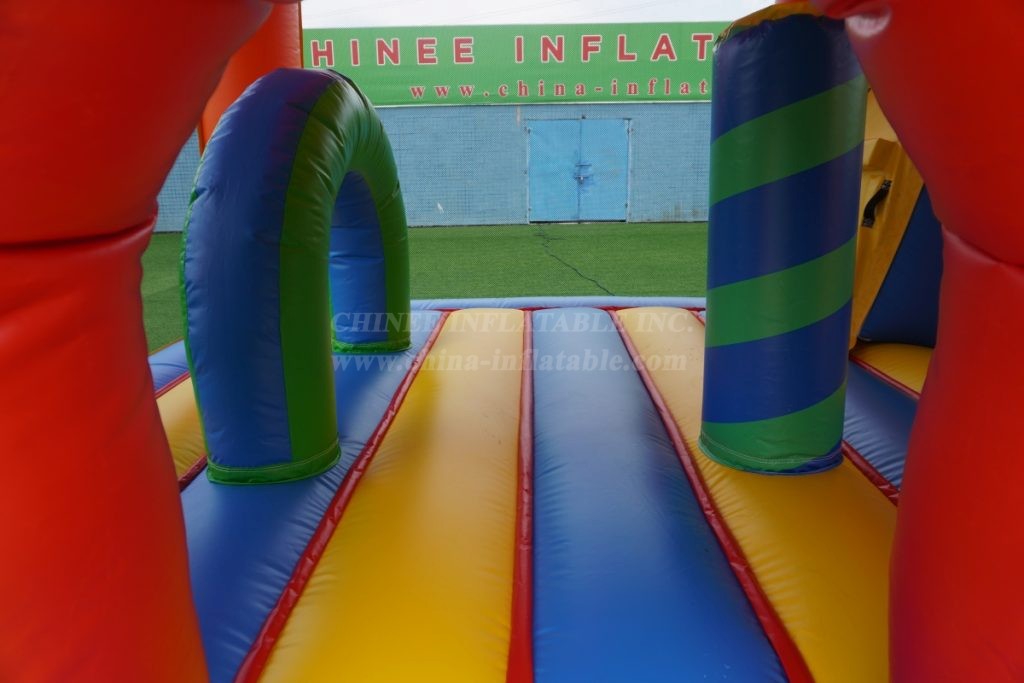 T2-4794 Jungle Birthday Party Bouncy Castle