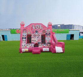 T2-4661 Lol Dolls Jumping Castle And Sli...