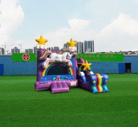 T2-4684 Unicorn Combo Jumper Castle