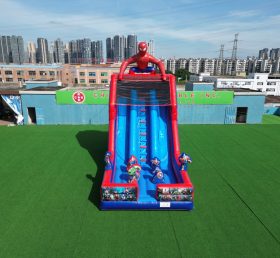 T8-4281 Spider-Man Theme Inflatable Slid...