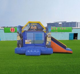 T2-4981 Minions Bounce House With Slide