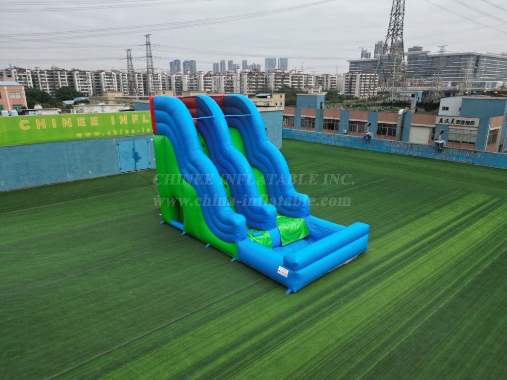 T8-3817 Inflatable Slide With Water Pool