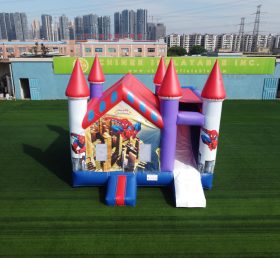 T2-860C Spider-Man Inflatable Castle Wit...