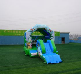 T2-2723F Jungle Theme Kids Bouncy Castle...