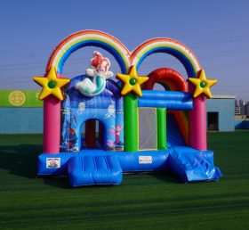 T2-3428B Mermaid Bouncy Caste With Slide