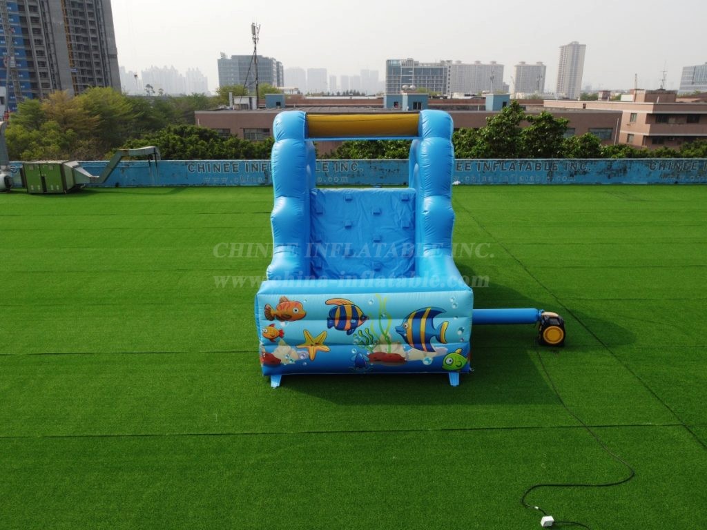 T10-490 Mini Underwater World Inflatable Slide