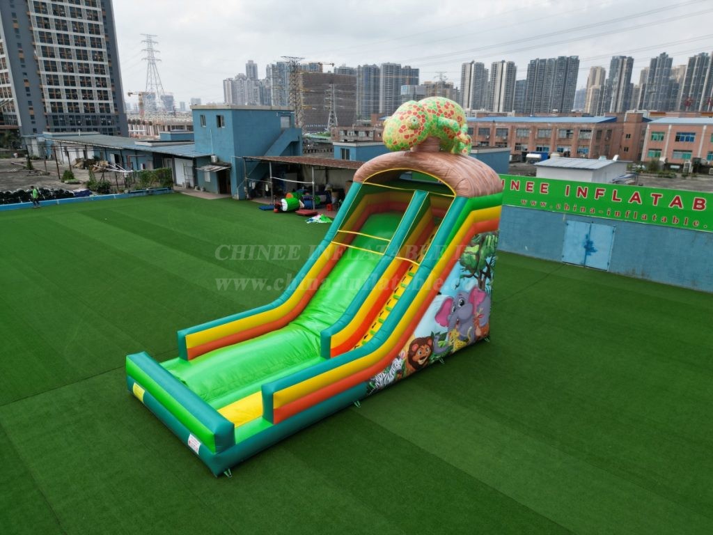 T8-562B Chameleon Inflatable Slide