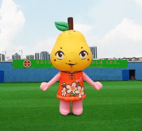 S4-590 Fresh Fruit Pear Character Model ...