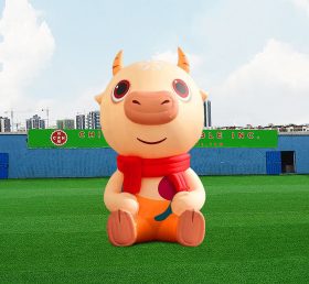 S4-639 Giant Decorative Inflatable Cow C...