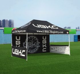 F1-54 Black Folding Tent Shade Tent Gaze...