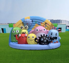 S4-707 Cartoon wall inflatable decoratio...