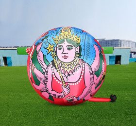 B3-107 Full color printing inflatable ba...