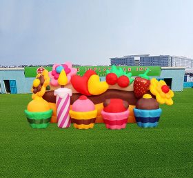 S4-713 Inflatable Dessert Theme Backgrou...