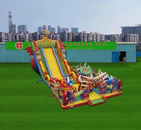 T6-1121 Dragon Battle Inflatable Theme P...