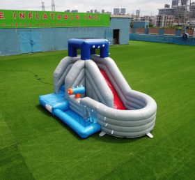 T8-4401 Custom Mini Inflatable Water Sli...