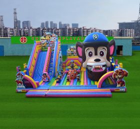T6-1159 Paw patrol inflatable playhouse