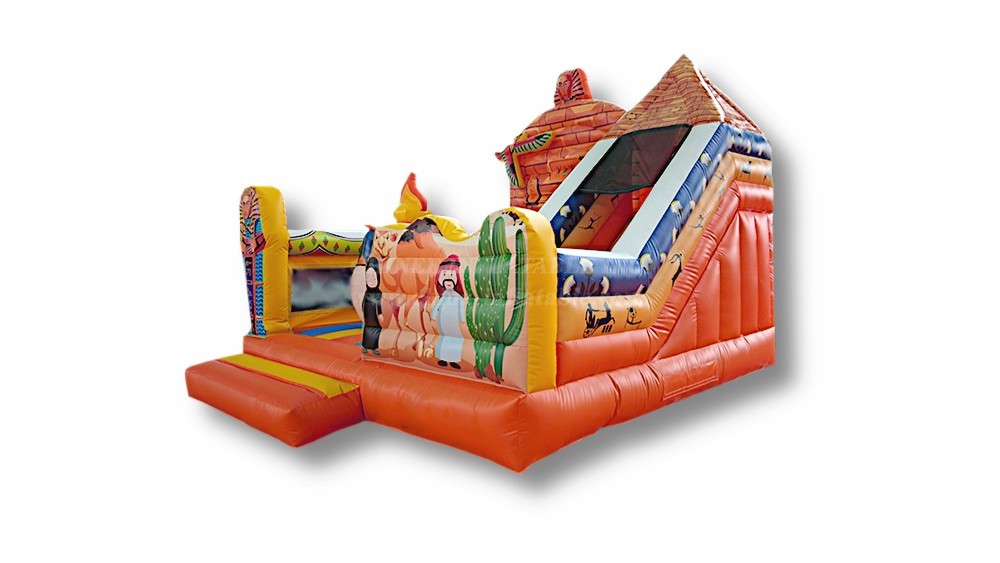 T2-7007 Bouncy castle with Mummy playground