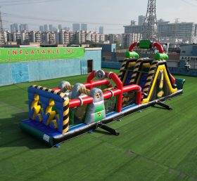 T7-1373 Toxic Inflatable Obstacle Course