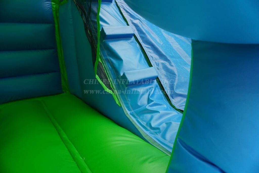 T2-4200C Super Mario Theme Bouncy Castle With Slide