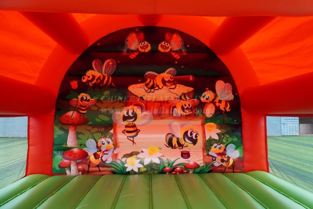 T2-8207 Bee Theme Inflatable Bouncer