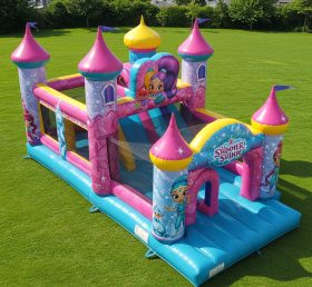 T2-8403 Shimmer & Shine Inflatable Castl...