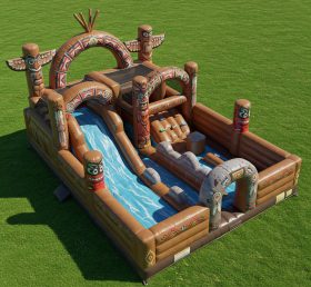 T2-8513 American Indian Inflatable Combo...