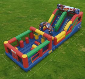 T8-8008 Blaze Monster Inflatable Dry Sli...