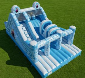 T8-8026 Frozen Inflatable Dry Slide