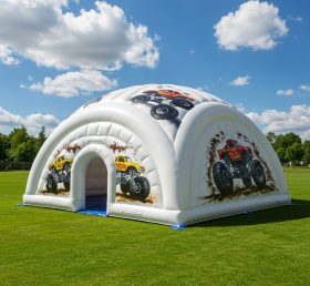Tent1-4871 Monster Trucks Inflatable Dom...