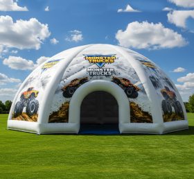 Tent1-4872 Monster Trucks Inflatable Dom...
