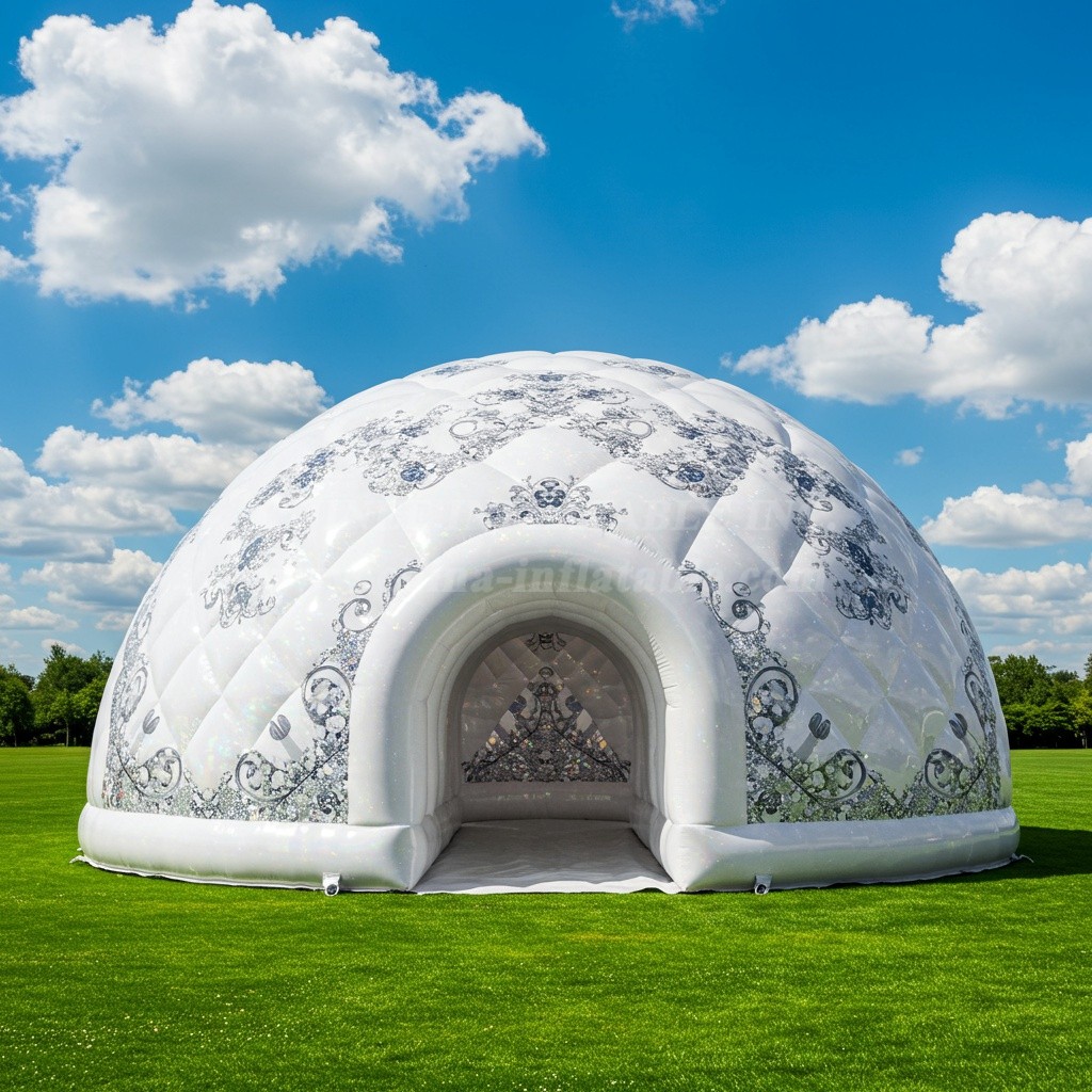 Tent1-4889 Shimmer & Shine Inflatable Dome