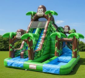T8-8625 Jungle Theme Inflatable Water Sl...