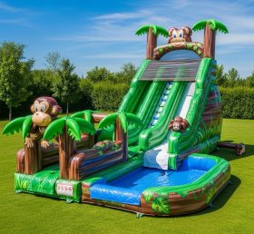 T8-8627 Jungle Theme Inflatable Water Sl...