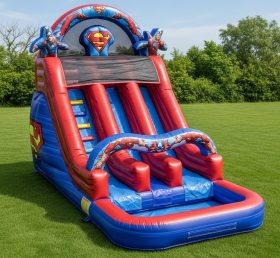 T8-8550 Superhero Theme Inflatable Water...
