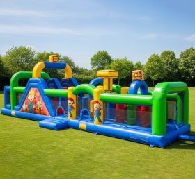 T7-3606 Bob The Builder Inflatable Obsta...