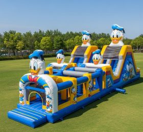T7-3613 Donald Duck Inflatable Obstacle ...