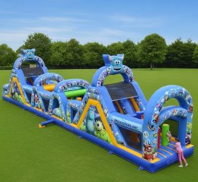 T7-3642 Monsters Inc Inflatable Obstacle...