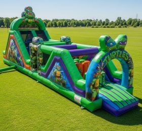 T7-3644 Ninja Turtles Inflatable Obstacl...