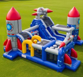 T7-3660 Rocket Inflatable Obstacle Cours...