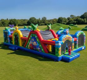 T6-6219 Teletubbies Inflatable Playgroun...