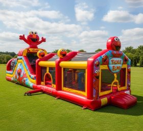 T7-3677 Tickle Me Elmo Inflatable Obstac...