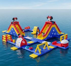 S225 Mickey & Minnie Theme Inflatable Wa...