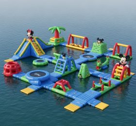 S226 Mickey & Minnie Theme Inflatable Wa...