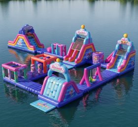 S262 Shimmer & Shine Theme Inflatable Wa...